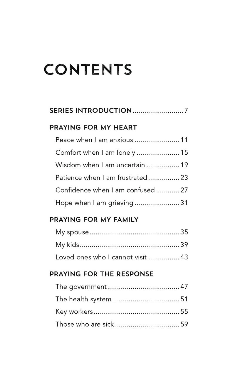 5 Things to Pray in a Global Crisis