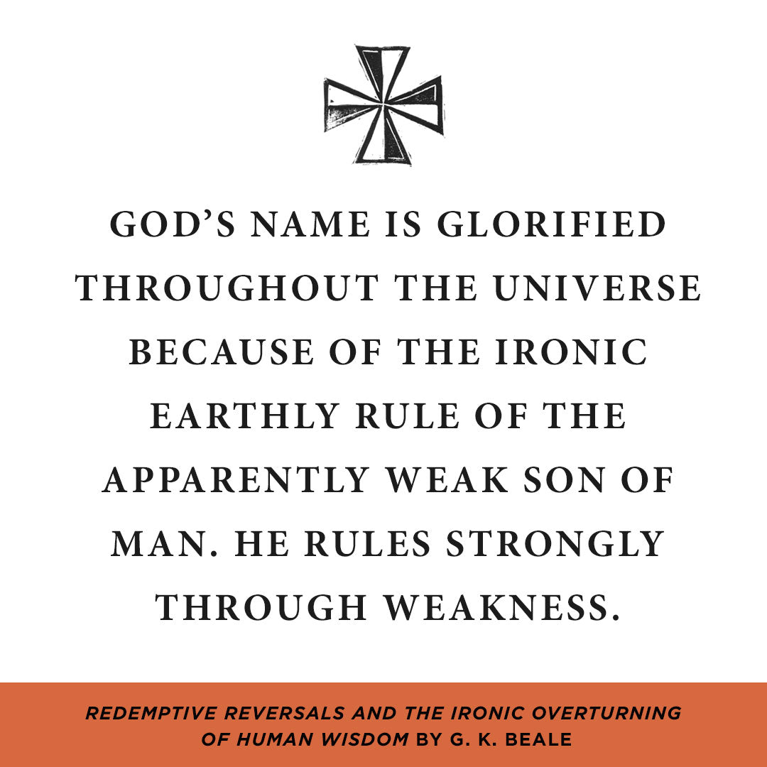 Redemptive Reversals and the Ironic Overturning of Human Wisdom (Short Studies in Biblical Theology)