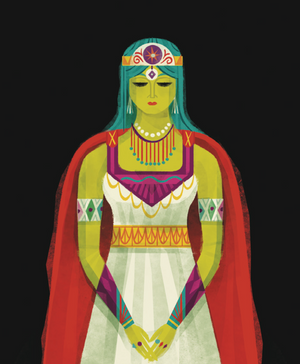 Full-page illustration from The Biggest Story Bible Storybook