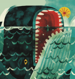 Full-page illustration from The Biggest Story Bible Storybook